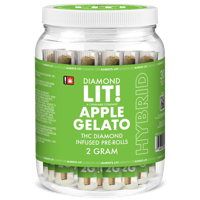 Diamond LIT! THC Diamond Infused Pre-Rolls 2G